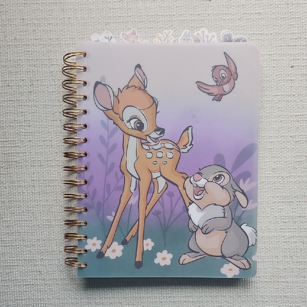 Disney Bambi and Thunper Tabbed Journal